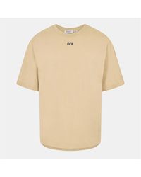 Off-White c/o Virgil Abloh - Crew Neck Short Sleeve Skate T-Shirt - Lyst