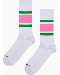 Happy Socks - Simple Stripe Sneaker Sock - Lyst