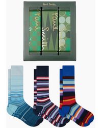Paul Smith - 3 Pack Cracker Socks 1A Mix_1 - Lyst