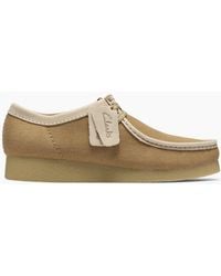 Clarks - Originals Wallabee Evo Textured Shoes Combi - Lyst