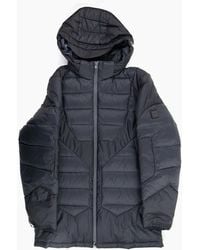 BOSS - Patton Padded Parka Coat - Lyst