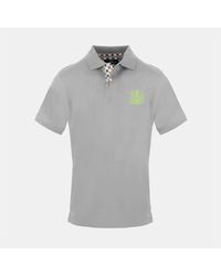 Aquascutum - Collared Neck Short Sleeve Regular Fit Shirt - Lyst