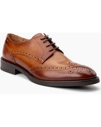 Base London - Pocket Brogues - Lyst