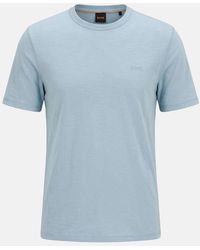 BOSS - Boss Tegood Basic T-Shirt Light Pastel - Lyst