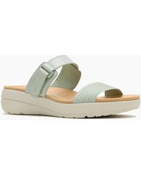 Hush Puppies - Breathe Slide Sandals - Lyst