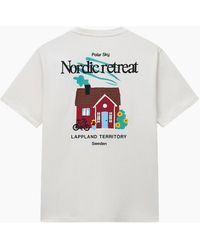 Napapijri - S-Swhol Nordic Retreat T-Shirt - Lyst