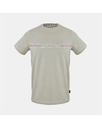Aquascutum - Wordmark Crew Neck Regular Fit Short Sleeve T-Shirt - Lyst