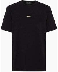 DSquared² - Small Metal Logo T-Shirt - Lyst