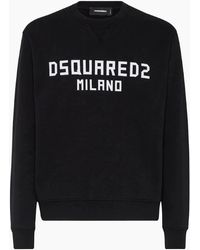 DSquared² - Cool Fit Milano Crew Neck Sweatshirt - Lyst
