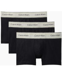 Calvin Klein - 3-Pack Heritage Cotton Boxer Trunks - Lyst
