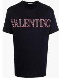 Valentino - Neon Logo T-Shirt - Lyst