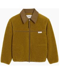 Ami Paris - Boxy Fleece Jacket - Lyst
