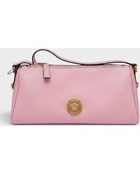 Versace - Medusa Leather Shoulder Bag - Lyst