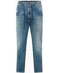 DIESEL - Krooley E Ne Tapered Jeans - Lyst