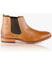 Silver Street London - Argyll Chelsea Boots Tan - Lyst