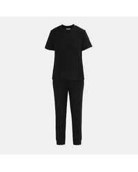 Miso - Short Sleeve Pajamas Set Ladies - Lyst