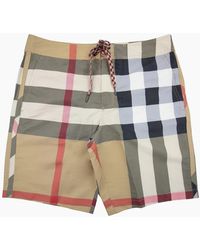 Burberry - Check Swim Shorts Archive - Lyst