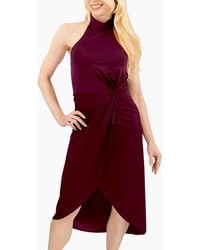 Ted Baker - Halter Neck Midi Dress Evening Cocktail Elegant Party Ball Gown - Lyst