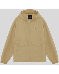 Lyle & Scott - Lightweight Hooded Utility Jacket - Lyst