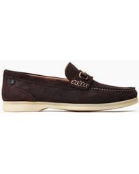 Base London - London Snapper Leather Loafer Shoes Burnt - Lyst