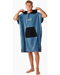 Rip Curl - Rip Curl Logo Hooded Towel Poncho - Lyst