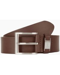 BOSS - Connio Leather Belt - Lyst