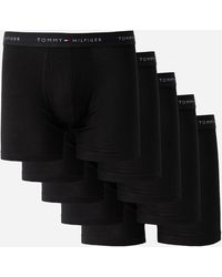 Tommy Hilfiger - 5-Pack Logo Waistband Boxer Briefs - Lyst