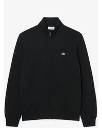 Lacoste - Half Zip Fleece Sweatshirt - Lyst