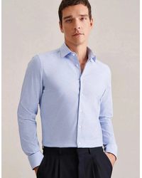 Seidensticker - Shaped Fit No Iron New Kent Structured Business Shirt Light - Lyst