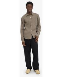 COLORFUL STANDARD - Long Sleeve Linen Shirt - Lyst