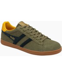 Gola - Equipe Ii Suede Trainers - Lyst