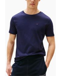 Tommy Hilfiger - T Shirts Crew Neck Short Sleeve Summer New Cotton Top Tee - Lyst