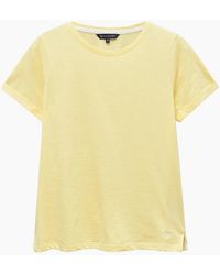 Crew - Perfect Crew Slub T-Shirt - Lyst