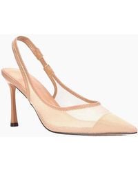 XY London - Ladies Mesh Sling Back Court Shoes - Lyst