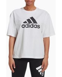 adidas - Hc6358 T Shirts Regular Fit Crew Neck Short Sleeve Sports Tee New - Lyst