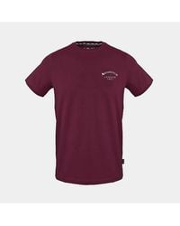 Aquascutum - Wordmark Crew Neck Short Sleeve Regular Fit T-Shirt - Lyst
