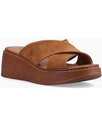 Hush Puppies - Bobbi Wedge Sandals - Lyst