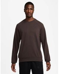 Nike - Crew Neck Long Sleeve Raglan Sweatshirt - Lyst