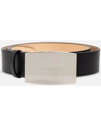 DSquared² - Text Branding Leather Belt - Lyst
