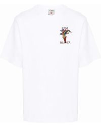 CASABLANCA - Nature Teacher Printed T-Shirt - Lyst