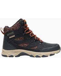 Regatta - Ladies Vendora Leopard Synthetic Leather Walking Boots - Lyst