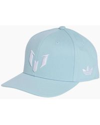 adidas - Logo Embroidered Snapback Cap - Lyst