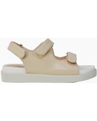 XY London - Ladies Asher Double Strap Platform Heel Sandals - Lyst