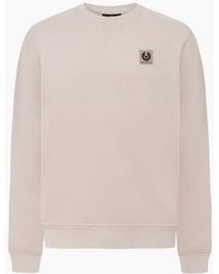 Belstaff - Patch Logo Sweatshirt Dusk - Lyst