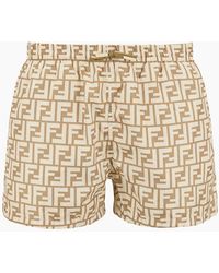Fendi - Ff Print Swim Shorts - Lyst