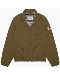 Aquascutum - Active Rlg Windbreaker Army Jacket - Lyst