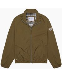 Aquascutum - Active Rlg Windbreaker Army Jacket - Lyst