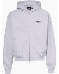 Represent - Owners Club Ash Zip Hoodie - Lyst