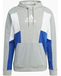 adidas - Ess Colourblock Hoodie - Lyst