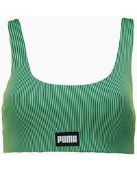 PUMA - Scoop Neck Bikini Top - Lyst